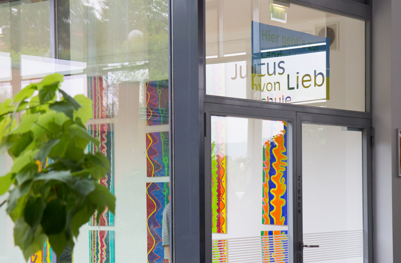 Innenhof an der Justus-von-Liebig Schule Aalen Innenhof an der Justus-von-Liebig Schule Aalen